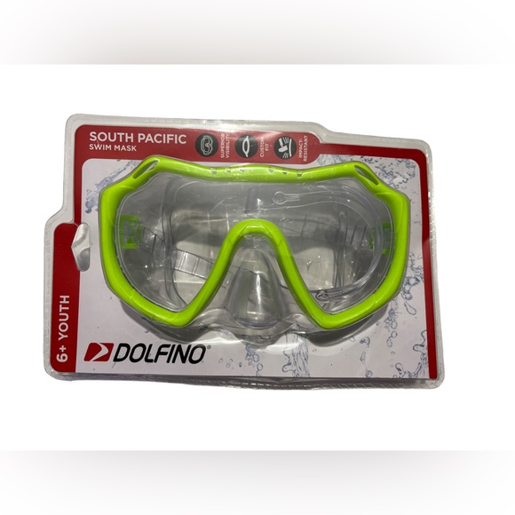 NWT DOLFINO South Pacific Swim Mask /6+ - Picture 1 of 2